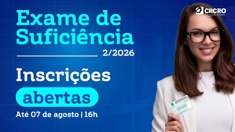 Abertas inscrições para 2ª edição do Exame de Suficiência do CFC