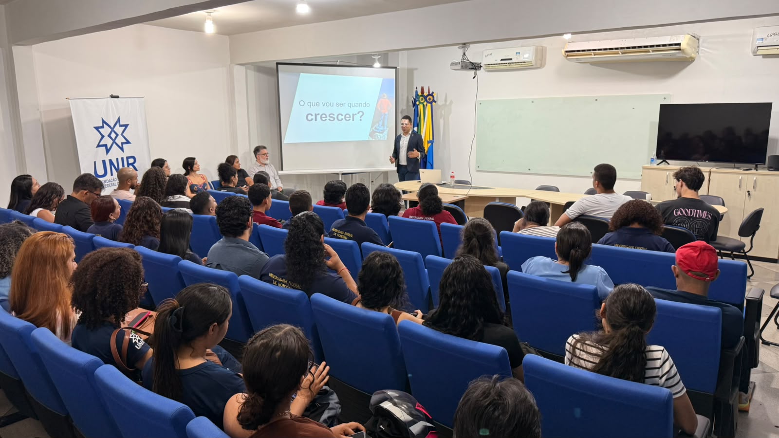 CRCRO promove encontro com acadêmicos da UNIR e apresenta caminhos e perspectivas de carreira
